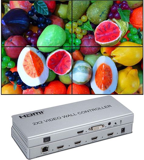 Microware Video Wall Controller High Definition 2x2 Video Wall ...