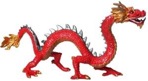 Street27 Simulation Chinese Dragon Figures PVC Realistic Figures ...