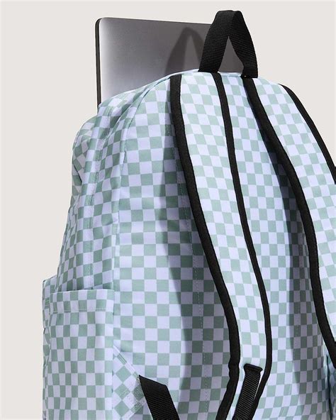 Old Skool Check Rucksack in Blau| Vans BE
