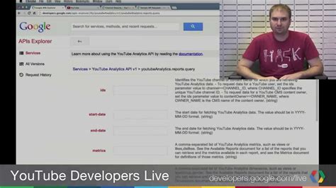 Image result for YouTube Analytics API Example