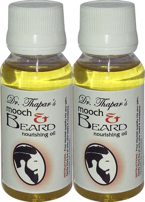 Buy Dr. Thapar Mooch and Beard Deluxe Oil - Pack of 2 Online at Low ...