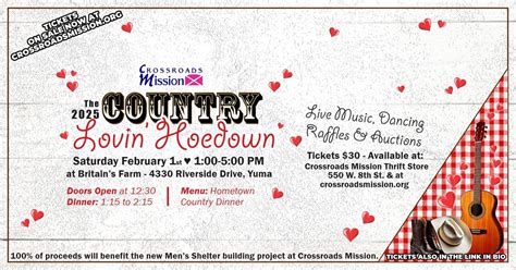 The Country Lovin Hoedown 2025, Britain's Farm, Yuma, 1 February 2025 ...