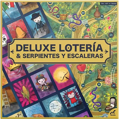 MARVAL TECH Novelty Crop Deluxe Lotería De Lujo & Serpientes y ...