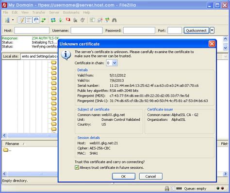 Image result for Secure FTP FileZilla