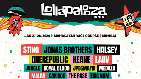Lollapalooza India 2024: Jonas Brothers, Halsey, K-pop band The Rose ...