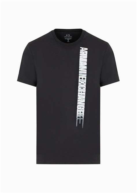 Logo Print Crew Neck Regular Fit Tshirt
