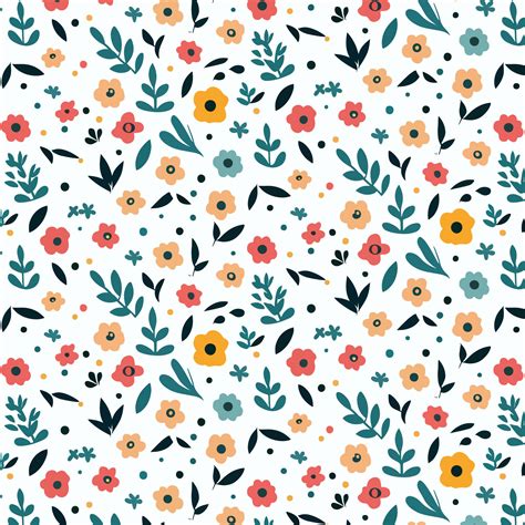 Flower Pattern Design Vector 的图像结果