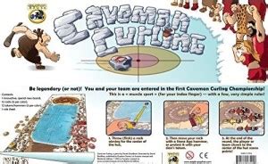 EAGLE Eag01318 Caveman Curling Board Game Strategy & War Board Game ...