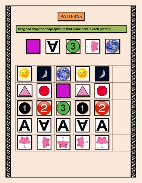 Image result for Exercise On Patterns