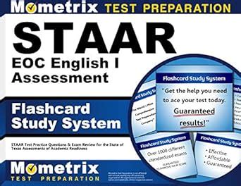 Buy STAAR EOC English I Assessment Flashcard Study System: Staar Test ...