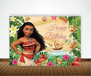 Birthday Decorations Items with Happy Backdrop Banner for Kids Girl ...