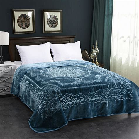 Embossed Luxury Mink Blanket Fleece Blanket Plush Blanket
