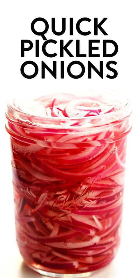 Quick Pickled Red Onions - Gimme Some Oven