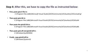 Image result for How to Run OpenGL C Program in Microsoft Visual Studio 2019