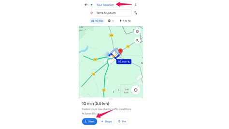 Image result for Google Maps Route Screen