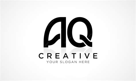 Premium Vector | Aq letter logo design vector template alphabet initial ...