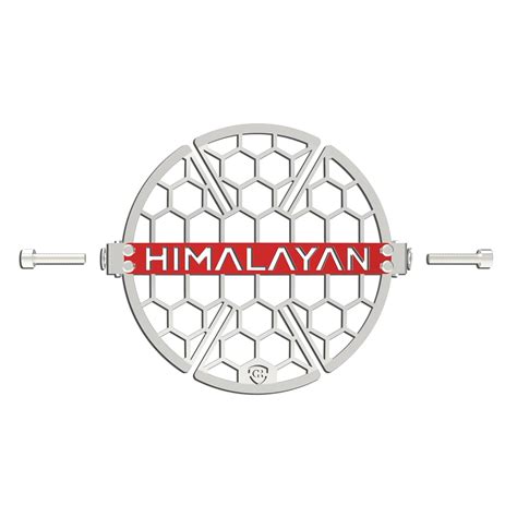GRAND PITSTOP Headlight Grill for Royal Enfield Himalayan 450 - Silver ...