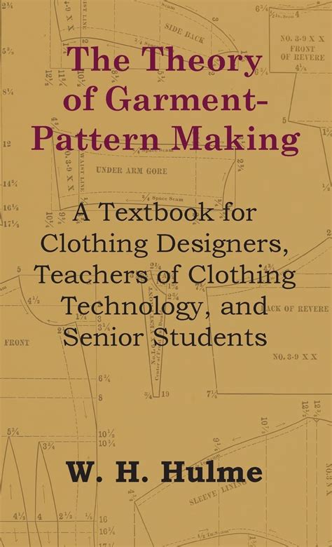 Buy Theory of Garment-Pattern Making - A Textbook for Clothing ...