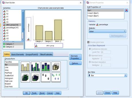How to create a graph in SPSS?