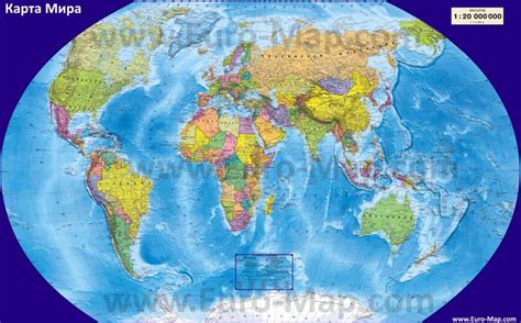 Карта мира 2026: крупно, на русском, скачать