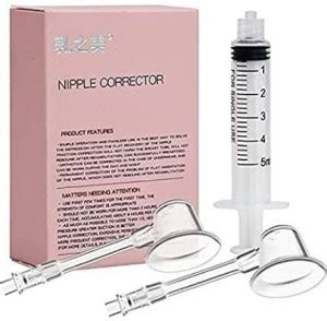 SRS Flat Inverted Retraction Nipple Aspirator Corrector Feeding Sucking ...
