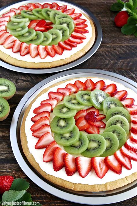 Perfect Dessert Pizza Recipe (with Strawberries and Kiwis!)