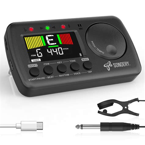 Sondery Digital Metronome Tuner 3 In 1 English Vocal Counting ...