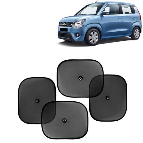 KINGSWAY Car Window Curtain Sticky Sun Shades Compatible with Maruti ...