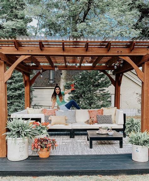 DIY Pergola Roof - Charlottes Happy Home