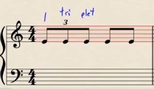 Image result for 8th Note Triplets