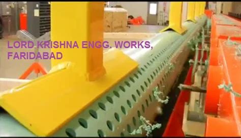 Drilling Machine - PVC Pipe -Multi Head Drill Machine-6 Meter ...