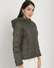 Buy Green Jackets & Coats for Women by SANHOK Online | Ajio.com
