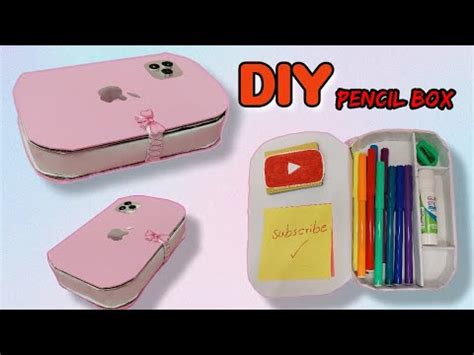Image result for Paper Pencil Box Tutorial