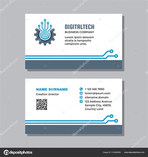 Computer Shop Visiting Card Design 的图像结果