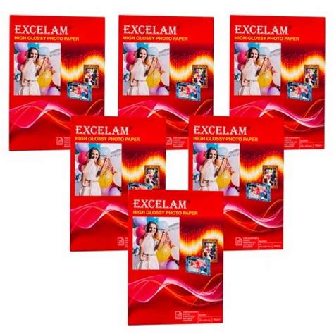 Glossy Photo Paper - Glossy Photo Paper Size A4 210 GSM 20Sheets Paper ...