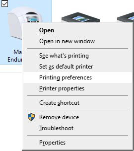 Check Printer Connection 的图像结果