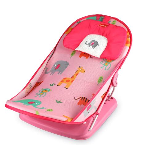 LuvLap Jungle Tales Baby Bather for Baby 3-12 Months, Baby ...