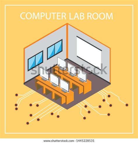 Computer Lab Line Room Vector 的图像结果