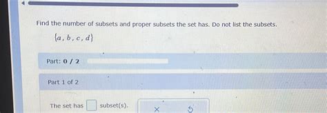 Formula to Find Proper Subset 的图像结果
