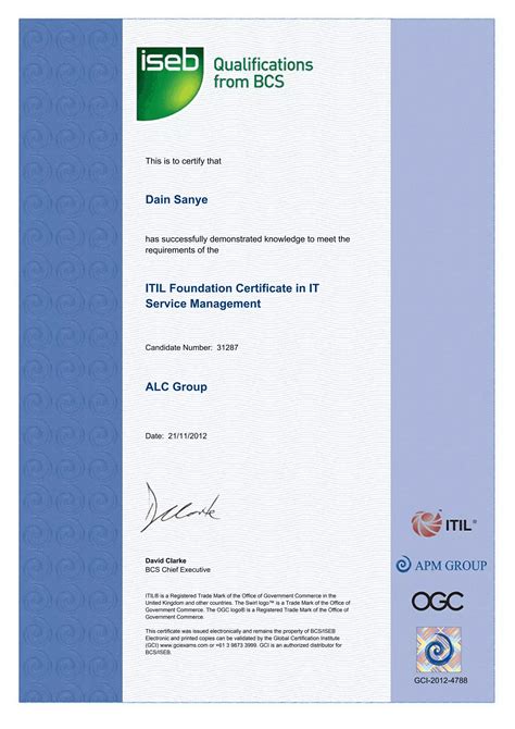 ITIL Certification 的图像结果