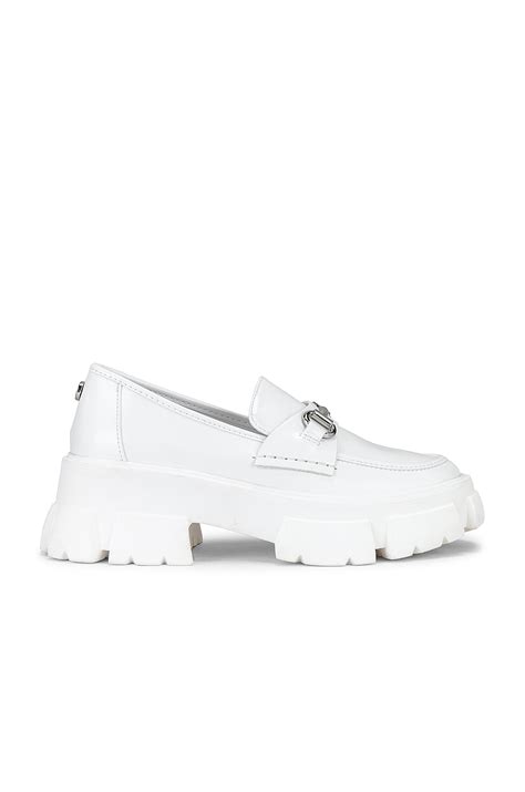 Steve Madden Trifecta Loafer in White | REVOLVE
