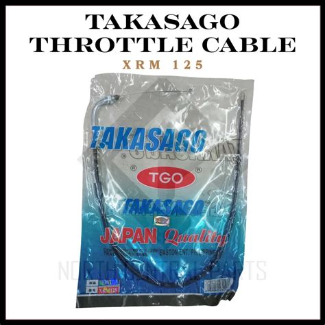 TAKASAGO THROTTLE CABLE AVAILABLE (XRM 125, RUSI 125,XRM 110, CT100 ...