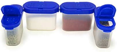 Mahaware Modular Wonder Spice Shaker and Sprinkler Set, 150ml, Set of 4 ...