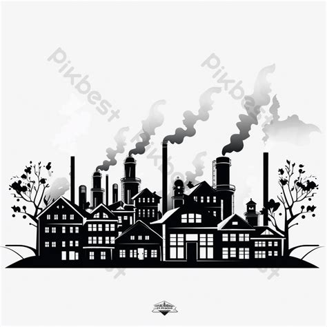 Industry Black and White PNG 的图像结果