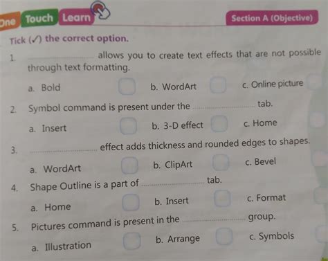 Computer Q.A Tich the correct option.(Full Exercise) - Brainly.in