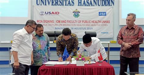 Hasanuddin University, IOM Agree to Cooperate on Public Health | IOM ...