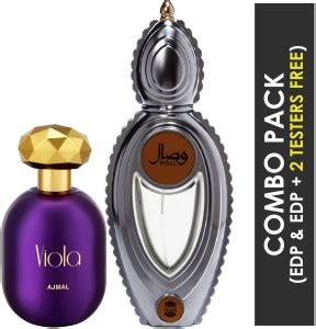 Buy Ajmal Viola EDP Fruity Floral Perfume 75ml for Women and Wisal EDP ...