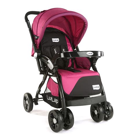 Buy LuvLap Galaxy baby stroller, Pram for baby with 5 point safety ...