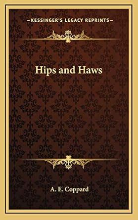 Buy Hips and Haws Book Online at Low Prices in India | Hips and Haws ...