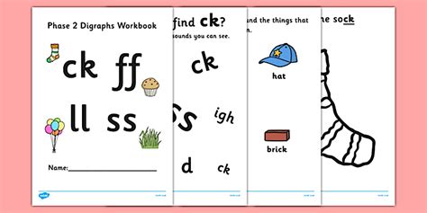 Phase 2 Digraph Workbook